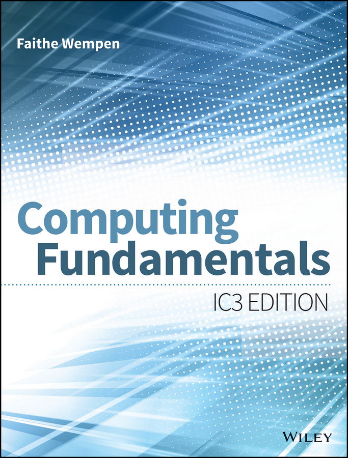 Книга  Computing Fundamentals созданная Faithe Wempen, Wiley может относится к жанру зарубежная компьютерная литература. Стоимость электронной книги Computing Fundamentals с идентификатором 34403519 составляет 5676.80 руб.