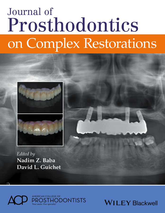 Journal of Prosthodontics on Complex Restorations