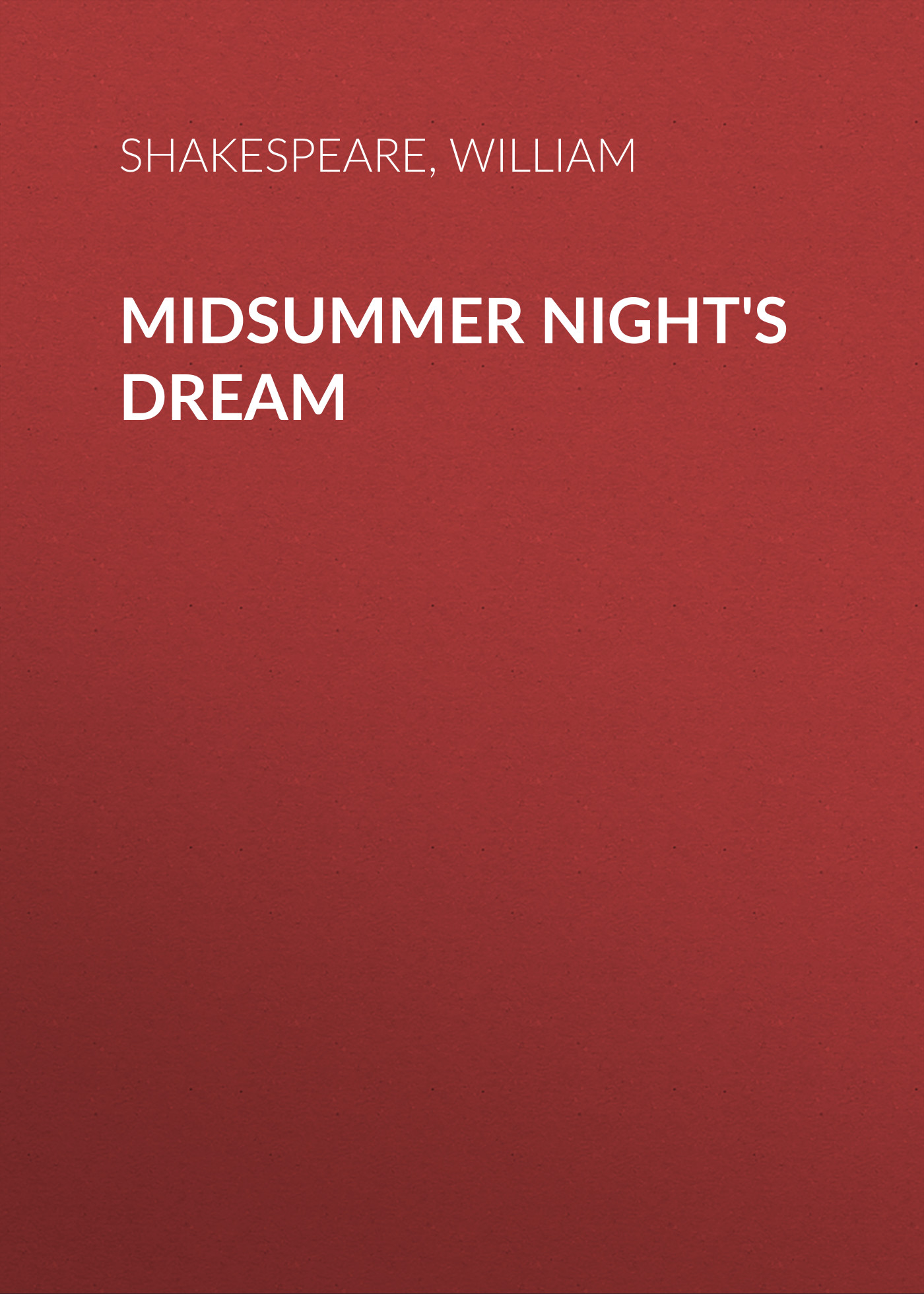 Midsummer Night's Dream