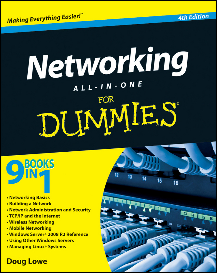 Книга  Networking All-in-One For Dummies созданная Doug  Lowe может относится к жанру зарубежная компьютерная литература, ОС и сети. Стоимость электронной книги Networking All-in-One For Dummies с идентификатором 43441210 составляет 3498.23 руб.