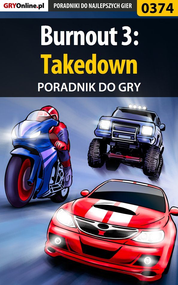 Книга Poradniki do gier Burnout 3: Takedown созданная Zbigniew Pławecki «Emill» может относится к жанру компьютерная справочная литература, программы. Стоимость электронной книги Burnout 3: Takedown с идентификатором 57199616 составляет 130.77 руб.