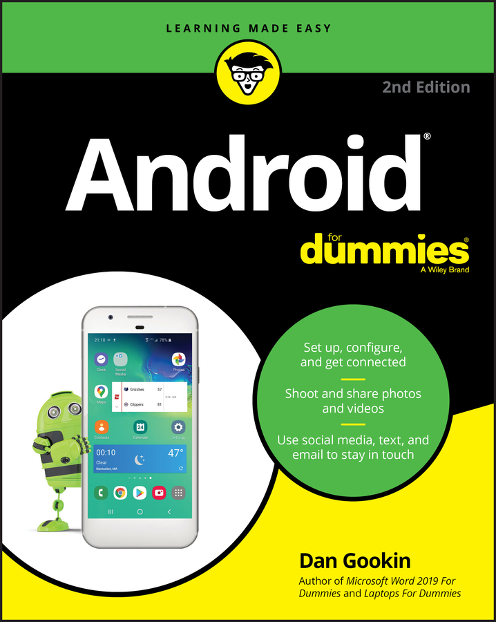 Книга  Android For Dummies созданная Dan Gookin, Wiley может относится к жанру компьютерная справочная литература. Стоимость электронной книги Android For Dummies с идентификатором 62366715 составляет 2005.99 руб.