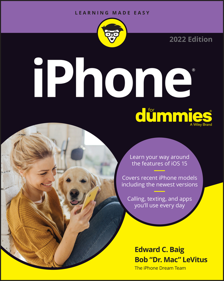 Книга  iPhone For Dummies созданная Bob LeVitus, Edward C. Baig, Wiley может относится к жанру компьютерная справочная литература. Стоимость электронной книги iPhone For Dummies с идентификатором 66627513 составляет 2005.99 руб.