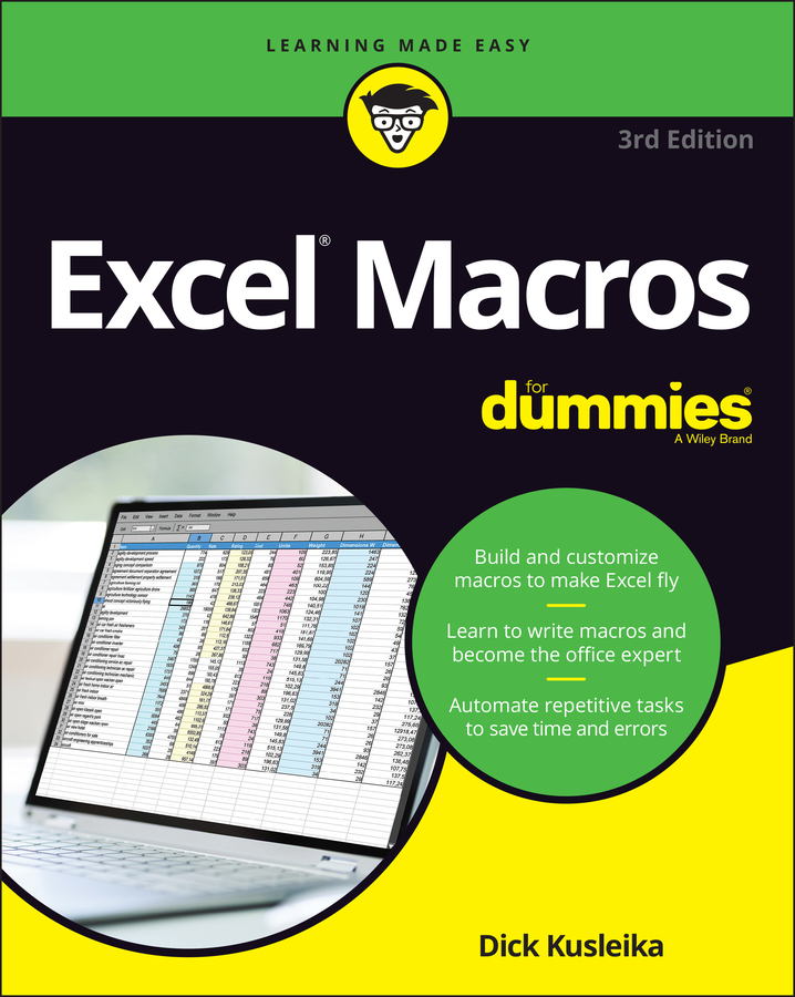 Книга  Excel Macros For Dummies созданная Dick  Kusleika, Wiley может относится к жанру программы. Стоимость электронной книги Excel Macros For Dummies с идентификатором 67222313 составляет 2678.62 руб.