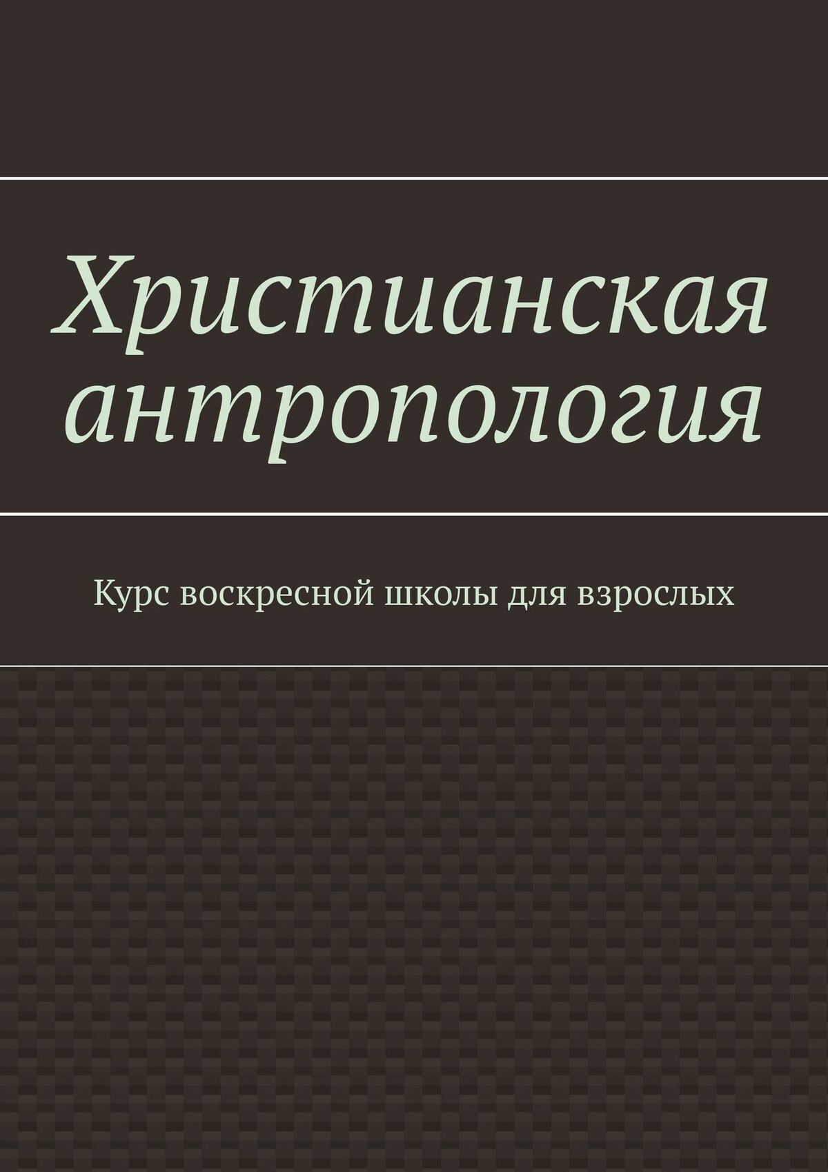 «Христианская антропология. Курс воскресной школы для взрослых» – Мария  Александровна Храмушина | ЛитРес