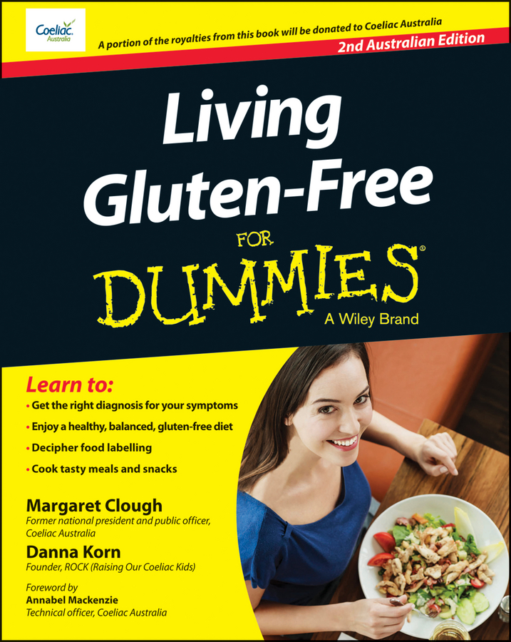 Danna Korn Living Gluten-Free For Dummies - Australia