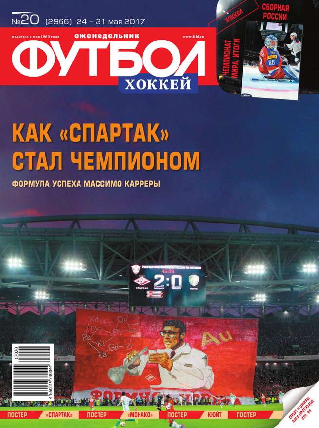 Редакция журнала Футбол. Хоккей Футбол. Хоккей 20-2017