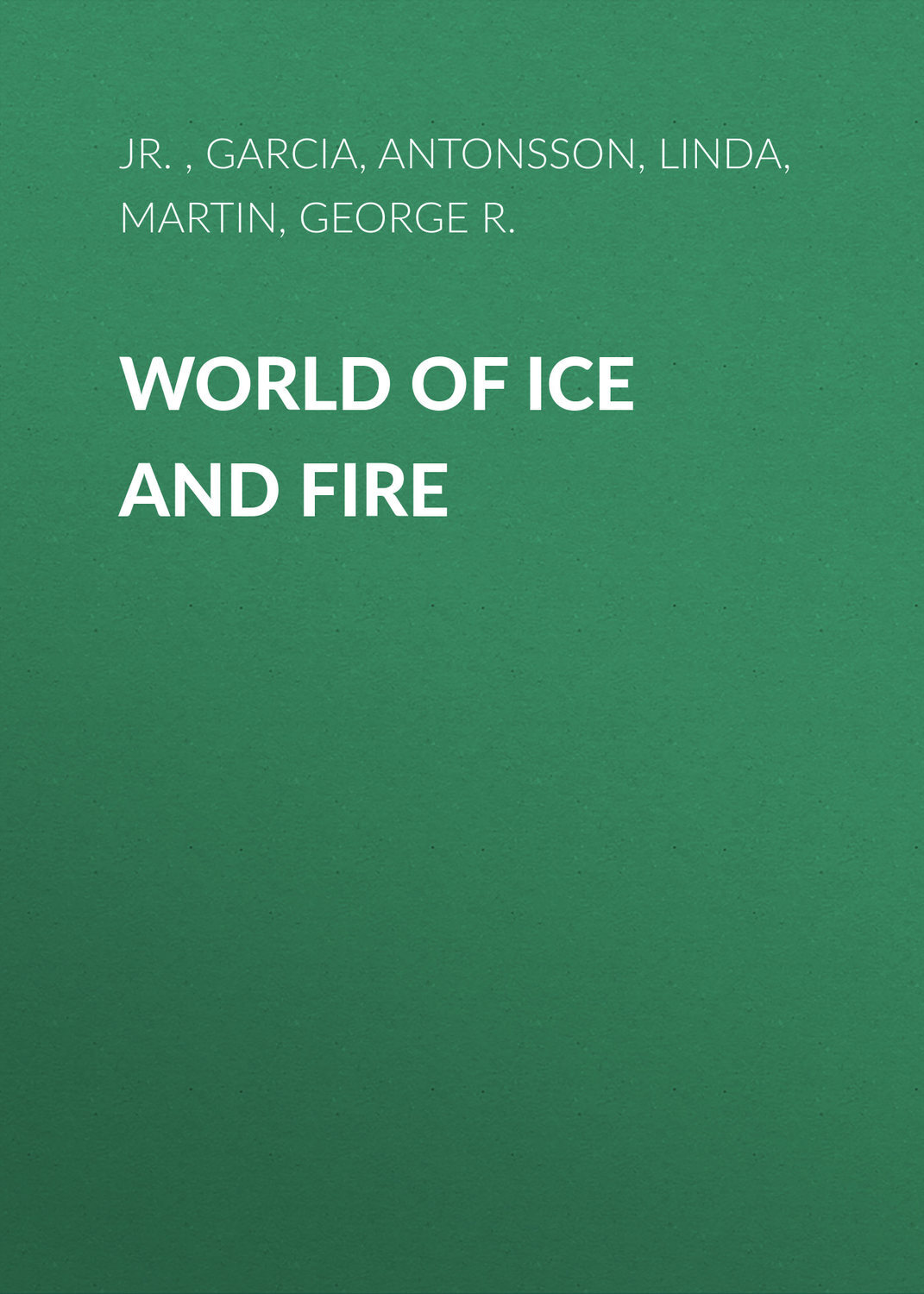 World of Ice and Fire