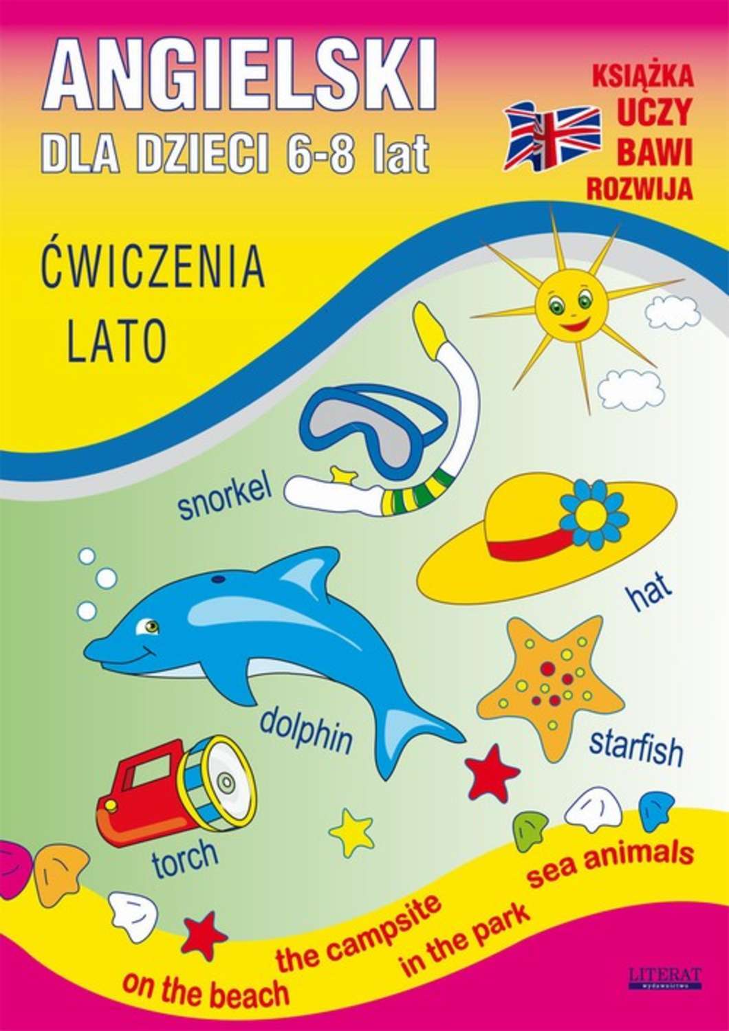 Angielski dla dzieci 6-8 lat. Ćwiczenia. Lato