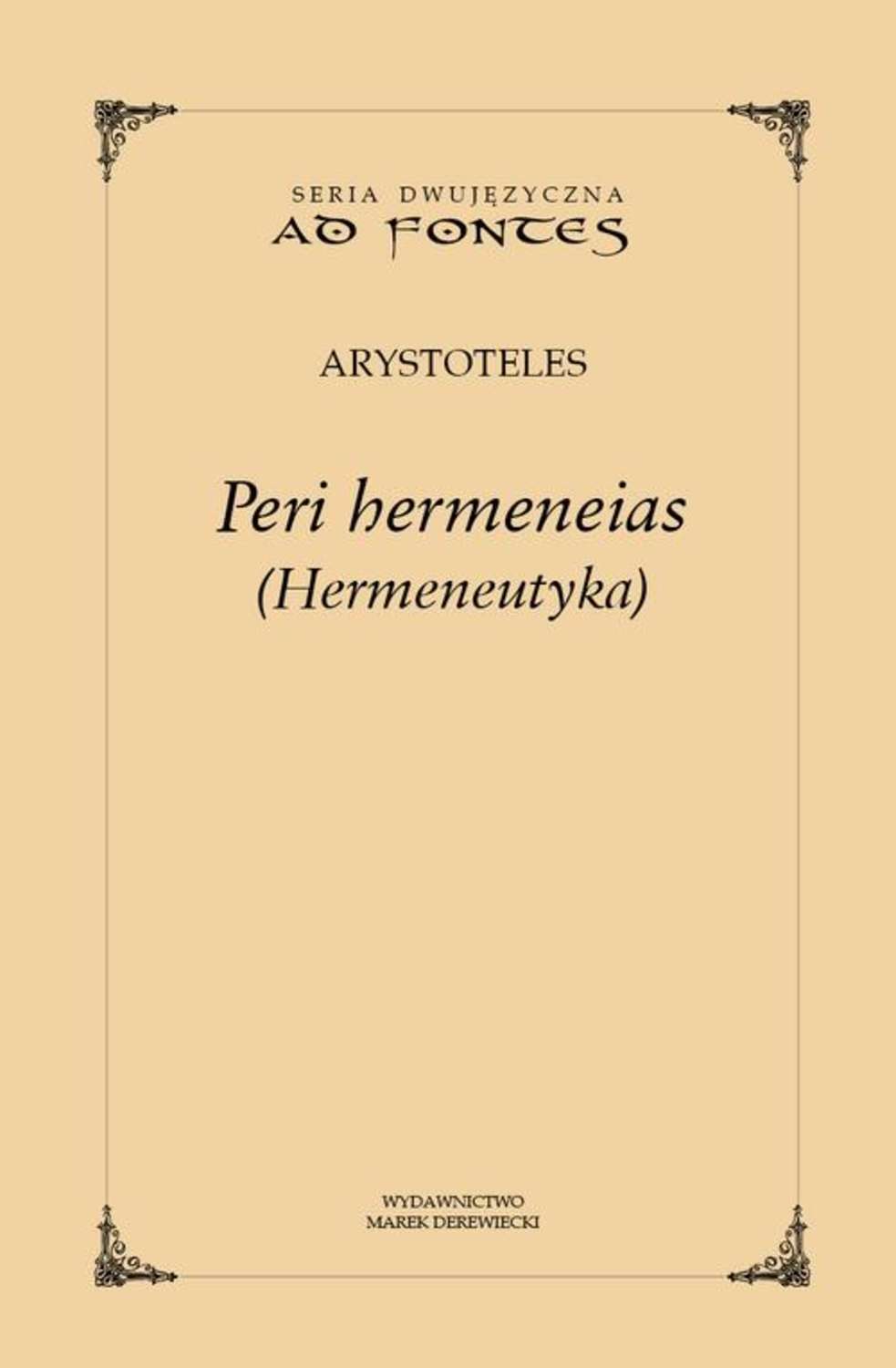 Peri hermeneias (Hermeneutyka)