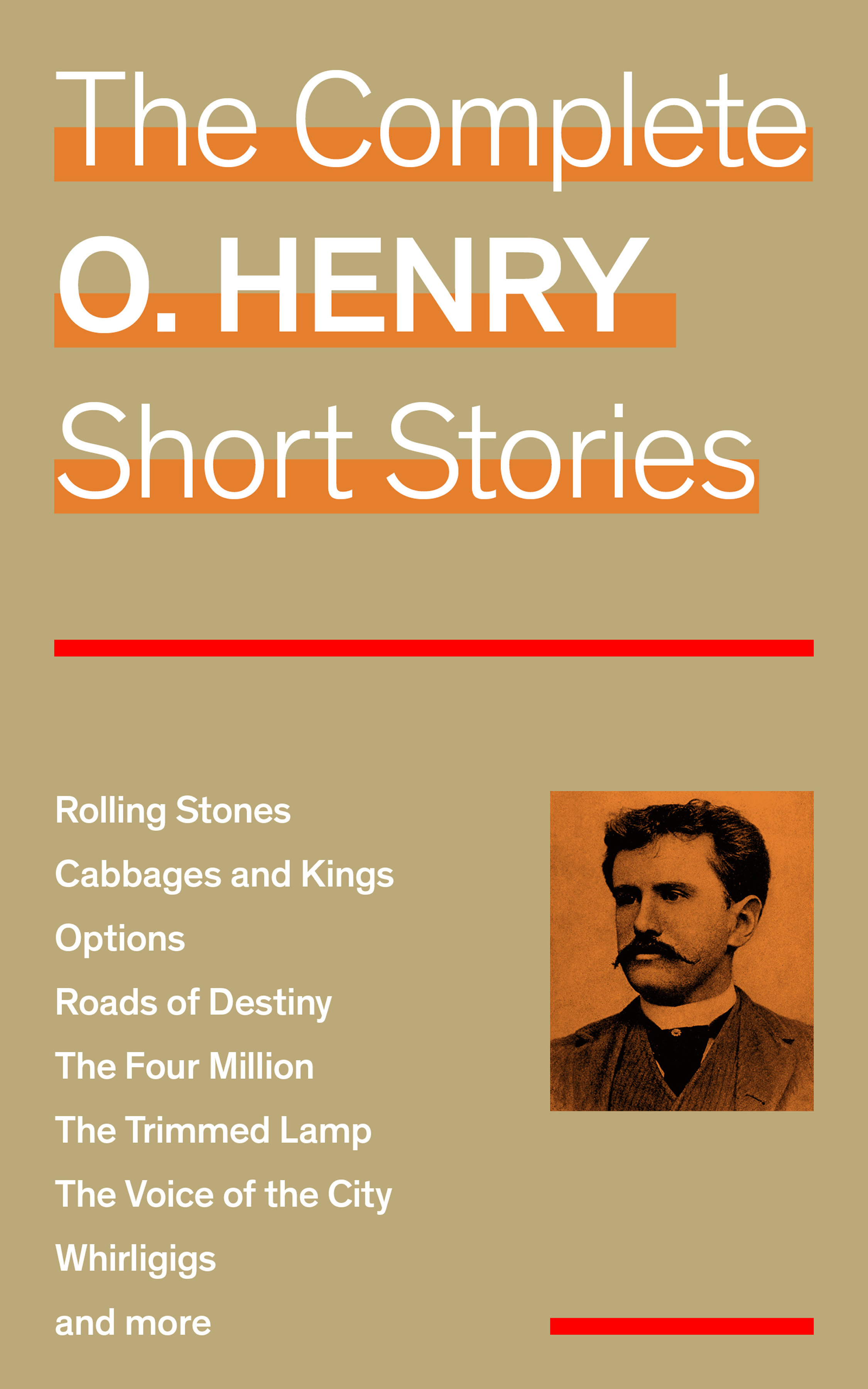 The Complete O. Henry Short Stories (Rolling Stones + Cabbages and Kings + Options + Roads of Destiny + The Four Million + The Trimmed Lamp + The Voice of the City + Whirligigs and more)