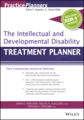 The Intellectual and Developmental Disability Treatment Planner, with DSM 5 Updates - David J. Berghuis