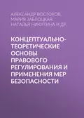 Концептуально-теоретические основы правового регулирования и применения мер безопасности - Александр Востоков