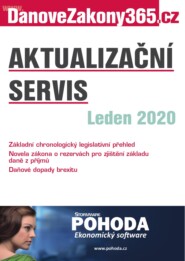 Daňové zákony 2020 - Aktualizační servis LEDEN