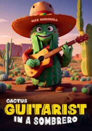 Cactus guitarist in a sombrero