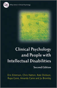 34372216 [Jo Bromley, Kate Dickson, Rupa Gone, Chris Hatton, Amanda Caine, Eric Emerson, Wiley] Clinical Psychology and People with Intellectual Disabilities