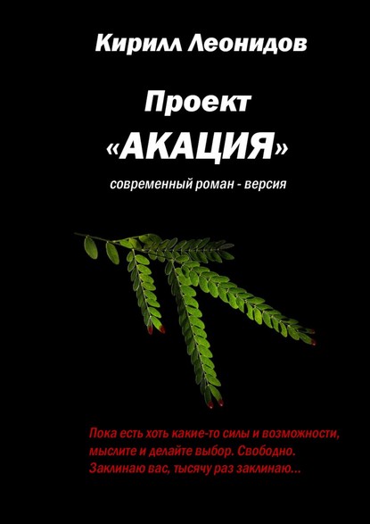 Кирилл Леонидов — Проект «Акация». Современный роман-версия
