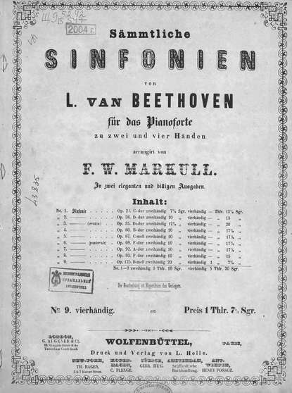 Людвиг ван Бетховен — Neunte Sinfonie