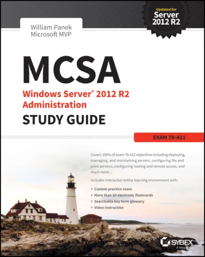 Обложка книги MCSA Windows Server 2012 R2 Administration Study Guide. Exam 70-411, William  Panek