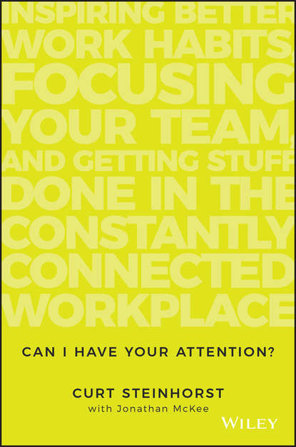 Can I Have Your Attention?. Inspiring Better Work Habits, Focusing Your Team, and Getting Stuff Done in the Constantly Connected Workplace (Jonathan  McKee). 