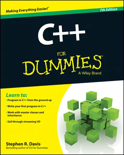 Обложка книги C++ For Dummies, Stephen Davis R.