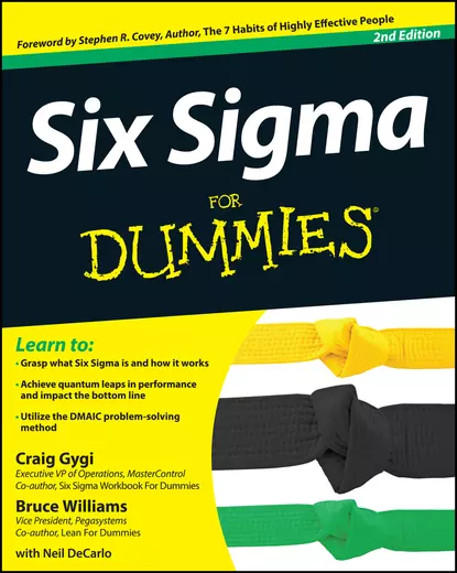 Обложка книги Six Sigma For Dummies, Стивен Кови