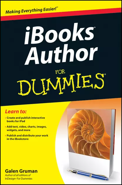 Обложка книги iBooks Author For Dummies, Galen Gruman