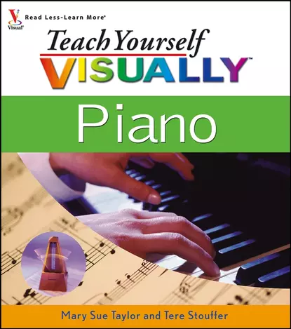 Обложка книги Teach Yourself VISUALLY Piano, Mary Taylor Sue