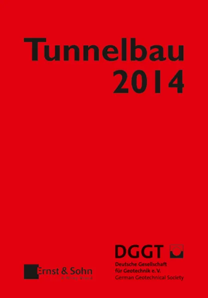 Обложка книги Taschenbuch für den Tunnelbau 2014, Deutsche Gesellschaft für Geotechnik e.V. / German Geotechnical Society