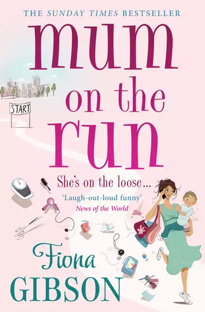 Обложка книги Mum On The Run, Fiona  Gibson