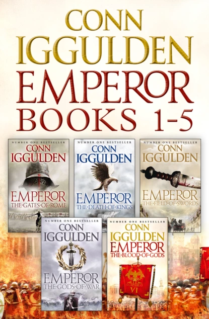 Обложка книги The Emperor Series Books 1-5, Conn  Iggulden