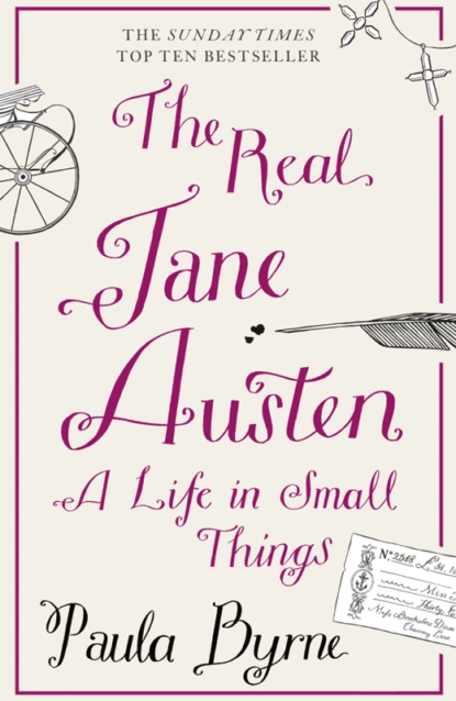 Обложка книги The Real Jane Austen: A Life in Small Things, Paula  Byrne