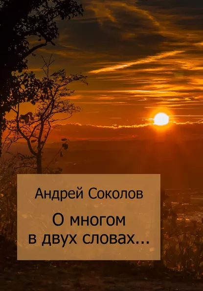 Обложка книги О многом в двух словах…, Андрей Соколов