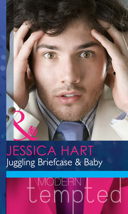 Jessica Hart — Juggling Briefcase & Baby