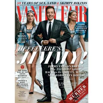 Ксюша Ангел - Vanity Fair: February 2014 Issue