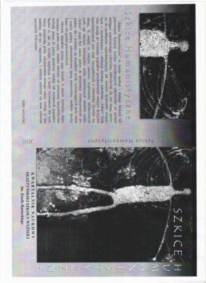 

Szkice Humanistyczne tom XII, nr 1, vol. 27/2012
