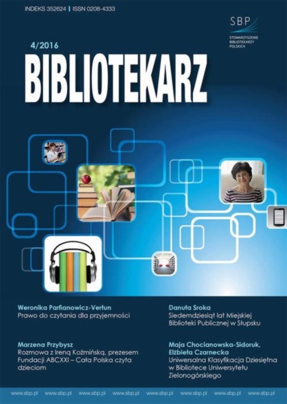 

Bibliotekarz 4/2016