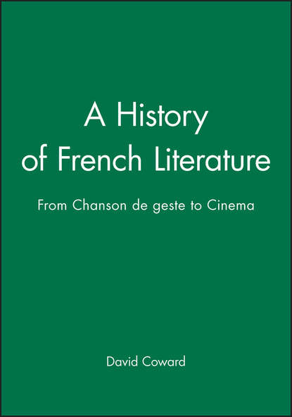 A History of French Literature - Группа авторов
