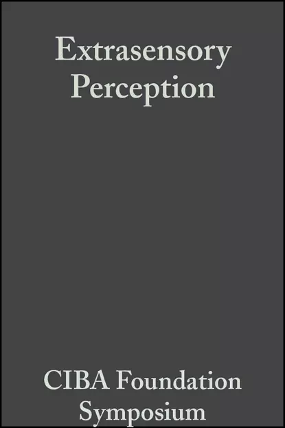 Обложка книги Extrasensory Perception, CIBA Foundation Symposium