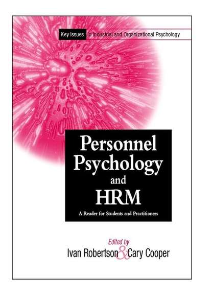 Cary L. Cooper - Personnel Psychology and Human Resources Management