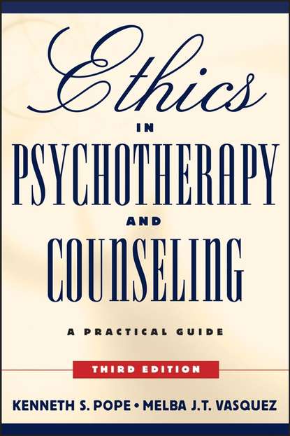 Ethics in Psychotherapy and Counseling (Melba Vasquez J.T.). 