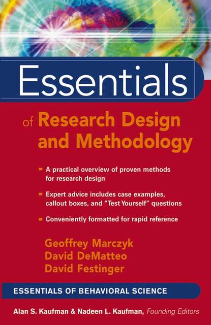 David  DeMatteo - Essentials of Research Design and Methodology