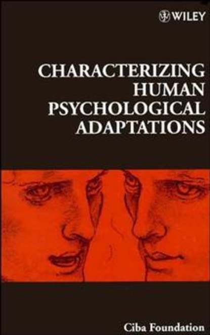 Gail  Cardew - Characterizing Human Psychological Adaptations