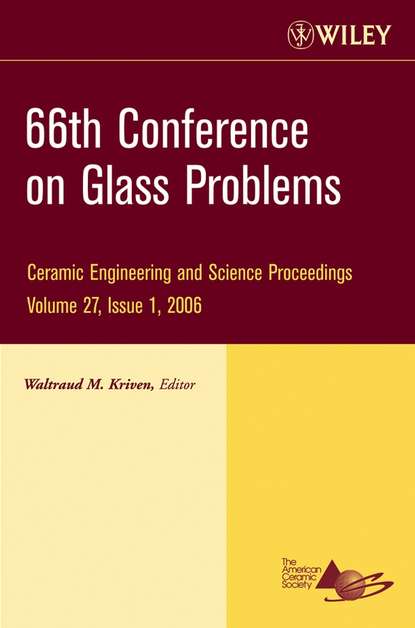 Waltraud Kriven M. - 66th Conference on Glass Problems