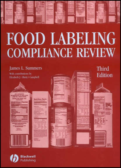 Food Labeling Compliance Review - James Summers L.