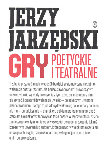 

Gry poetyckie i teatralne