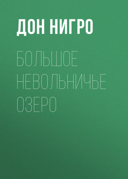 Большое невольничье озеро (Дон Нигро). 2005г. 