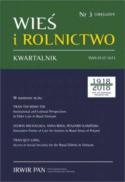 

Wieś i Rolnictwo nr 3(184)/2019