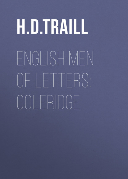 

English Men of Letters: Coleridge