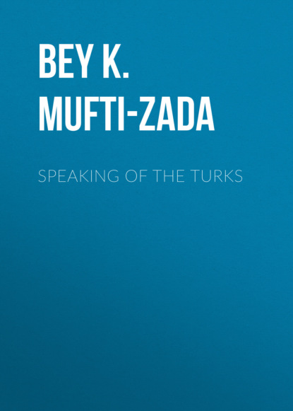 K. Ziya bey Mufti-zada - Speaking of the Turks